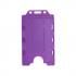 Antimicrobial Portrait Double ID Card Holder x10