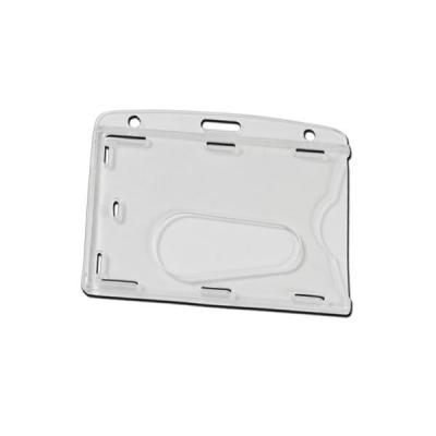 Landscape Fully Enclosed ID Card Holder x10