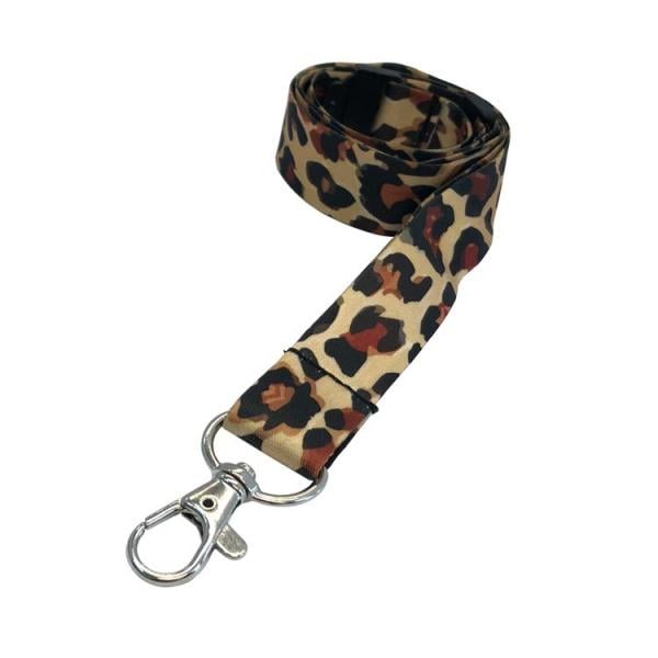 Animal Print Lanyard x10 | Patterned Lanyards | Lanyards Shop UK