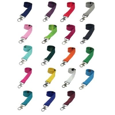 2cm Flat Ribbed Lanyard x10