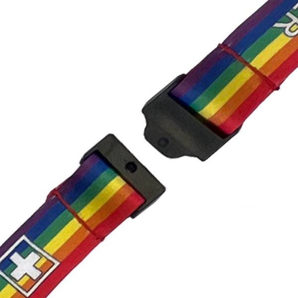 Rainbow Mental Health First Aider Lanyard x10 | Lanyards Shop UK