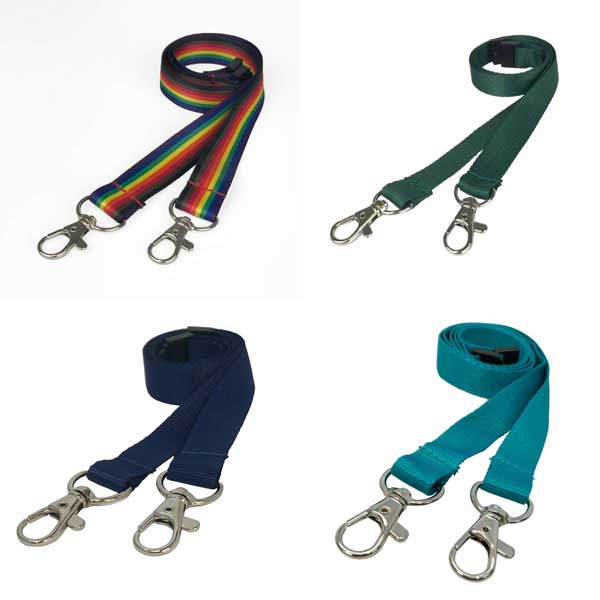 Double Clip Lanyards