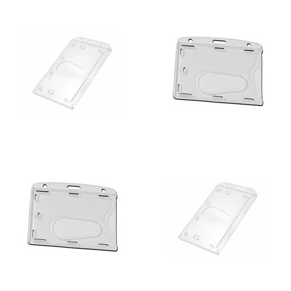 Fully Enclosed ID Card Holders
