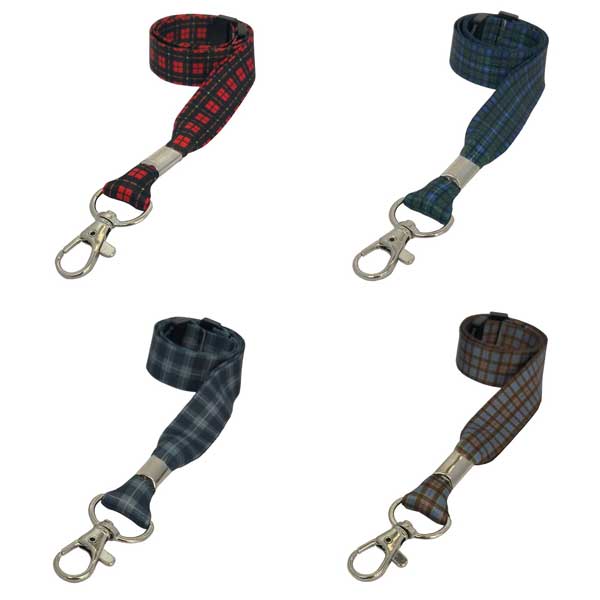 Plaid & Tartan Lanyards