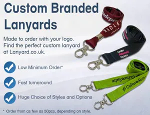 Custom Printed Lanyards Banner