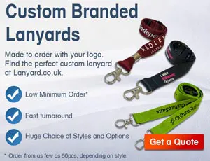 Custom Printed Lanyards Banner