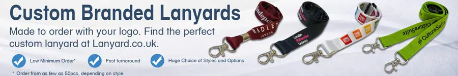 Custom Printed Lanyards Banner