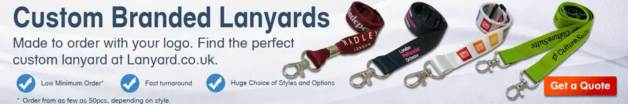 Custom Printed Lanyards Banner