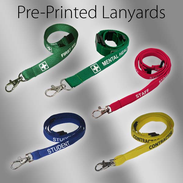 Pre Printed Neck Strap